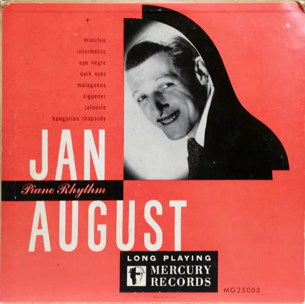 JAN AUGUST - Piano Rhythm - 10 inch