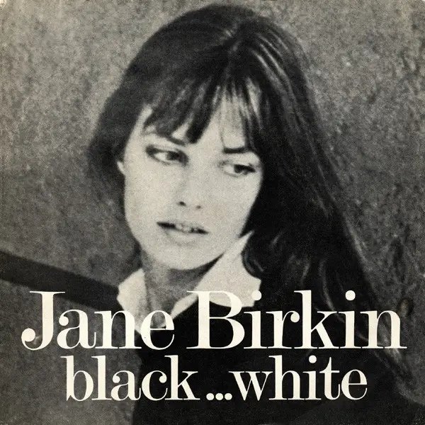 jane birkin black... white