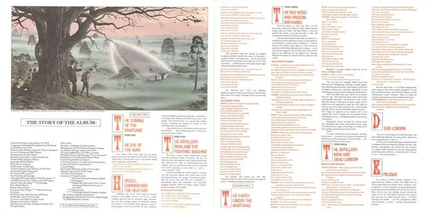 JEFF WAYNE - Jeff Wayne's Musical Version Of The War Of The Worlds - Disque 33T x 2