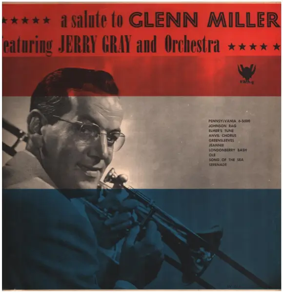 JERRY GRAY AND ORCHESTRA - A Salute to Glenn Miller - Disque 33T