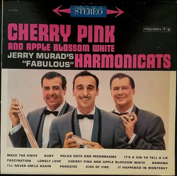 JERRY MURAD'S HARMONICATS - Cherry Pink And Apple Blossom White - Disque 33T