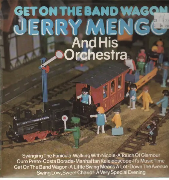 JERRY MENGO - Get On The Band Wagon - Disque 33T