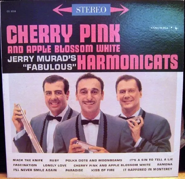 JERRY MURAD'S HARMONICATS - Cherry Pink And Apple Blossom White (SIX EYES LABEL) - Disque 33T