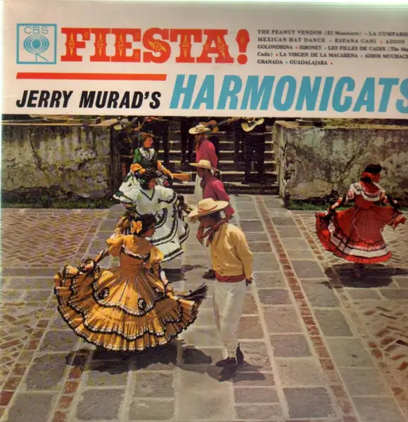 JERRY MURAD'S HARMONICATS - Fiesta! - Disque 33T