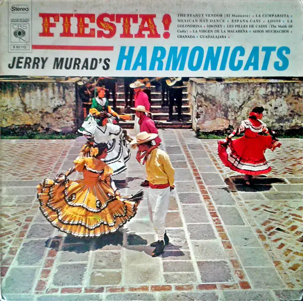 JERRY MURAD'S HARMONICATS - Fiesta! - Disque 33T