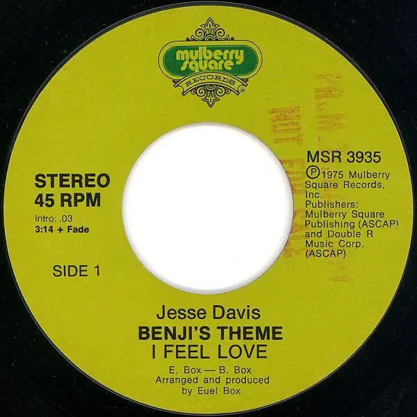 Jesse Davis Benji's Theme