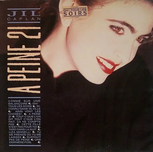 Jil Caplan À Peine 21