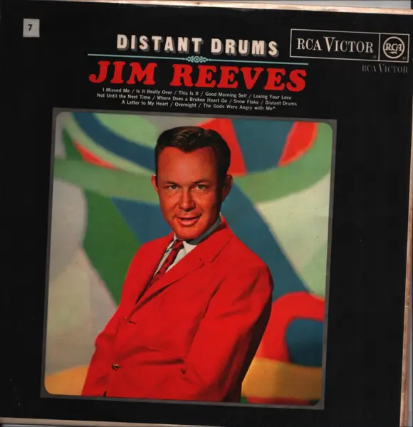 JIM REEVES - Distant Drums - LP