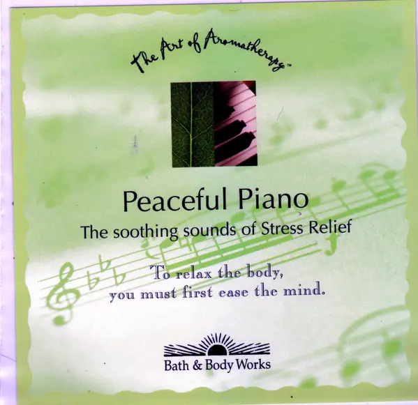 JIM ROBERTS - Peaceful Piano: The Soothing Sounds Of Stress Relief (UV22) - Disque CD