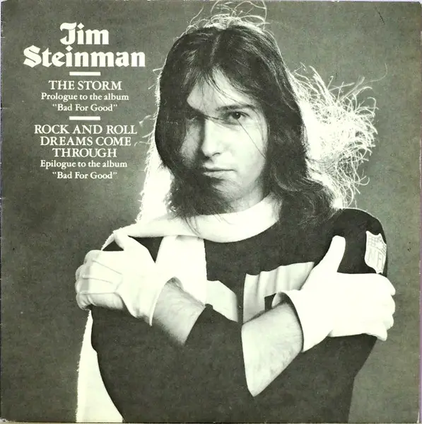 JIM STEINMAN - The Storm / Rock And Roll Dreams Come Through (EP) - 7inch x 1