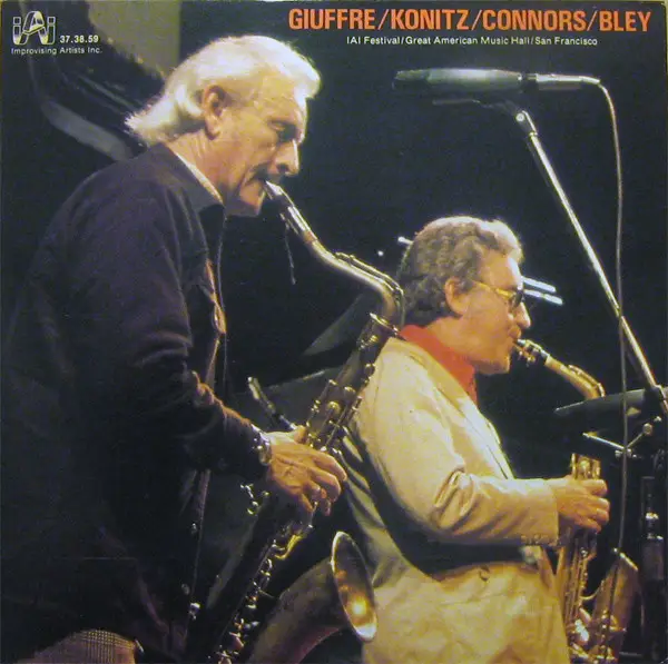 JIMMY GIUFFRE / LEE KONITZ / BILL CONNORS / PAUL BLEY - IAI Festival - Disque 33T