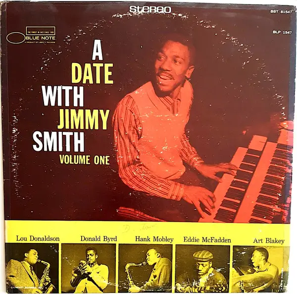 JIMMY SMITH - A Date With Jimmy Smith Volume One - Disque 33T