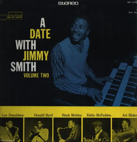 JIMMY SMITH - A Date With Jimmy Smith (Volume Two) - Disque 33T