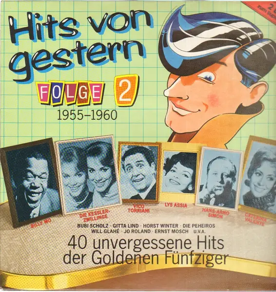 Jo Roland, Gitta Lind, a.o. Hits von Gestern Folge 2 1955-1960