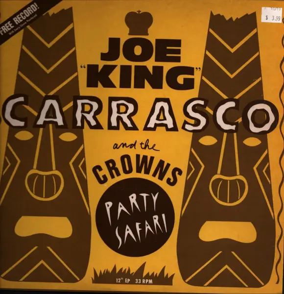 JOE KING CARRASCO & THE CROWNS - Party Safari - Disque Maxi 45T
