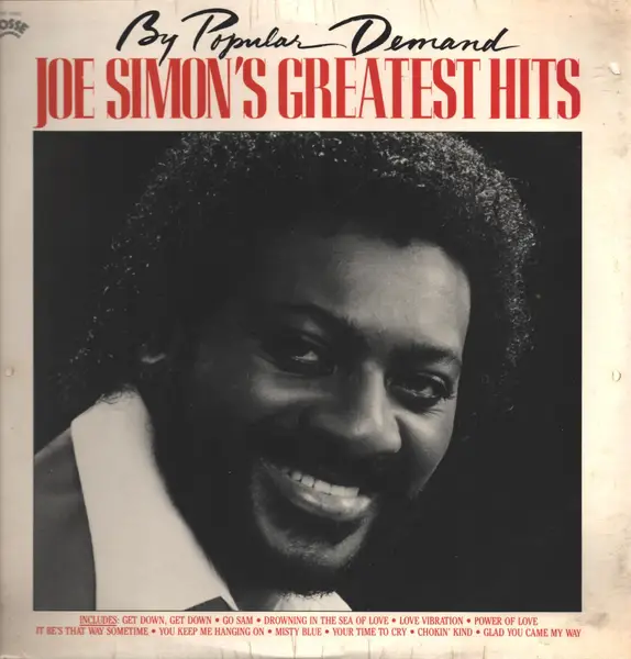 JOE SIMON - By Popular Demand...Joe Simon's Greatest Hits (STILL SEALED) - LP