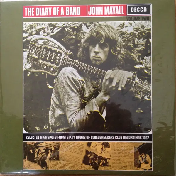 JOHN MAYALL / JOHN MAYALL & THE BLUESBREAKERS - The Diary Of A Band Volume Two - Disque 33T