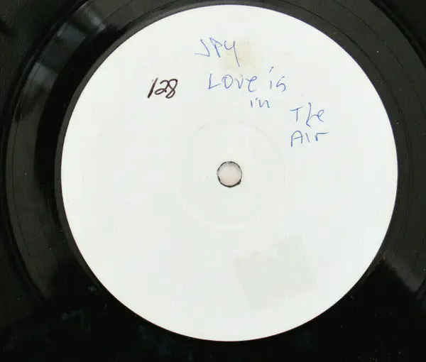 JOHN PAUL YOUNG - Love Is In The Air Remix (WHITE LABEL) - Disque Maxi x 1