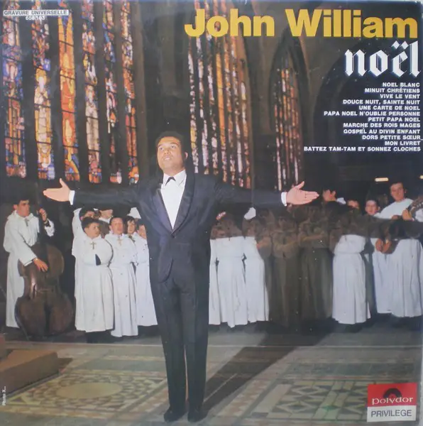 JOHN WILLIAM - Noël - Disque 33T