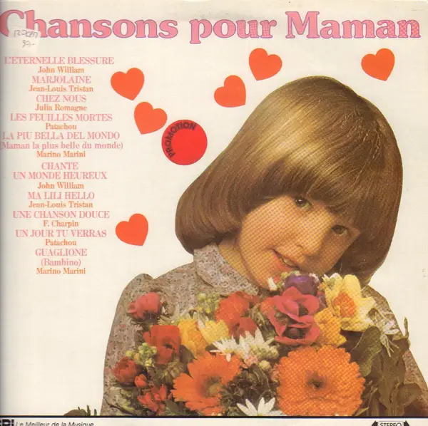 JOHN WILLIAM, JULIA ROMAGNE A.O. - Chansons Pour Maman - Disque Maxi x 1