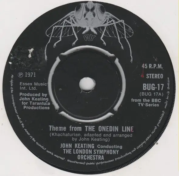 JOHN KEATING CONDUCTING THE LONDON SYMPHONY ORCHESTRA - Theme From The Onedin Line - Disque 45T x 1