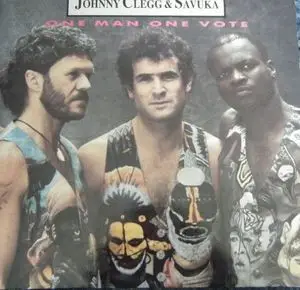 JOHNNY CLEGG & SAVUKA - One 'Man, One Vote - Disque Maxi x 1