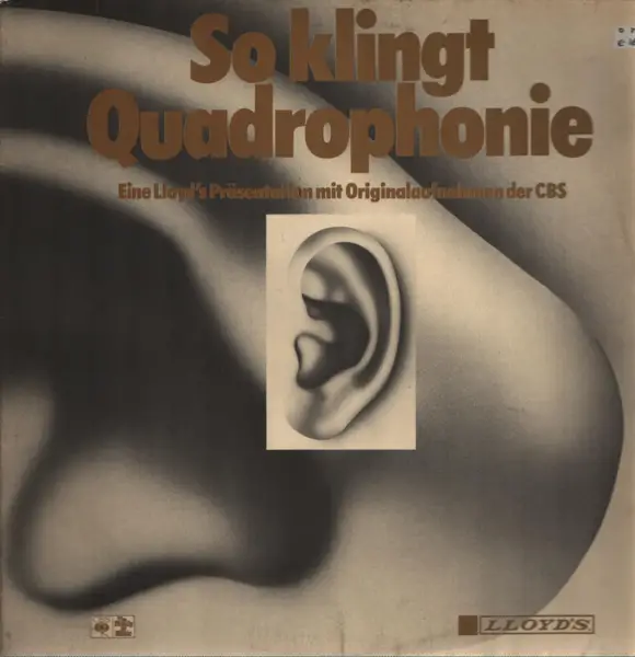 JOHNNY MATHIS, SANTANA,BARBRA STREISAND, JOHNNY CASH - So Klingt Quadrophonie - LP