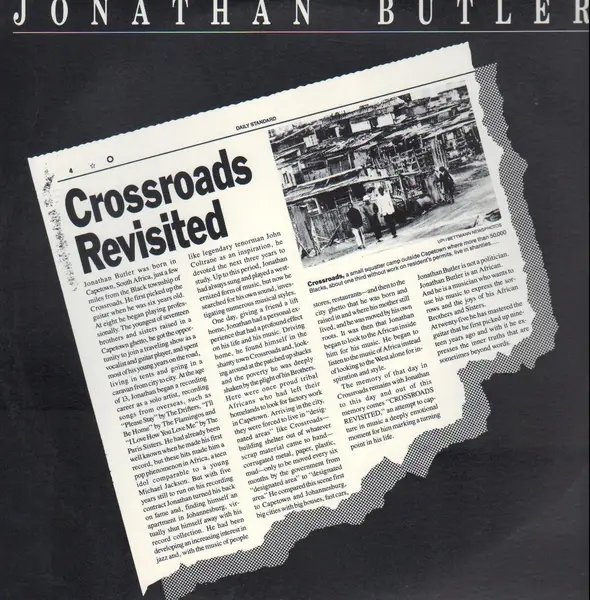 JONATHAN BUTLER - Crossroads Revisited - Disque Maxi x 1