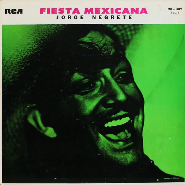 JORGE NEGRETE - Fiesta Mexicana Vol. II - LP