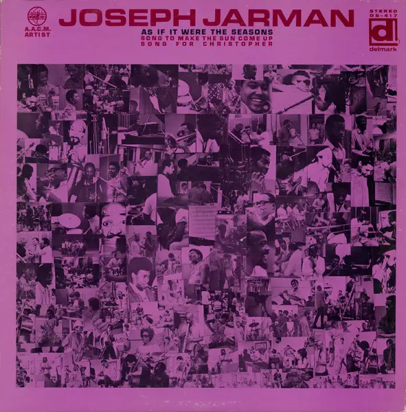 JOSEPH JARMAN - As If It Were The Seasons - Disque 33T