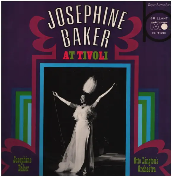 JOSEPHINE BAKER OTTO LINGTON'S ORCHESTRA - Josephine Baker At Tivoli - Disque 33T