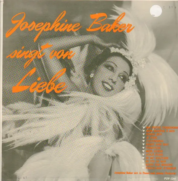 JOSEPHINE BAKER, JO DUVAL ET SON ORCHESTRE - Singt Von Liebe - Disque 33T