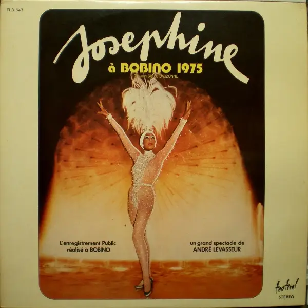 JOSEPHINE BAKER - Josephine A Bobino 1975 - Disque 33T x 2