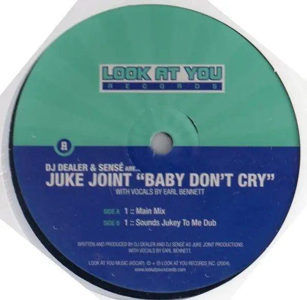 JUKE JOINT - Baby Don't Cry - Disque Maxi x 1