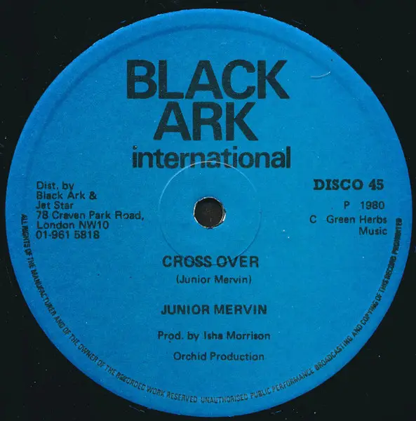 JUNIOR MURVIN - Cross Over / I'm In Love (MONO) - 12 inch x 1
