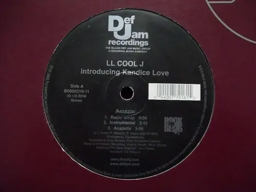 LL COOL J INTRODUCING KANDICE LOVE - Amazin' - Disque Maxi 45T