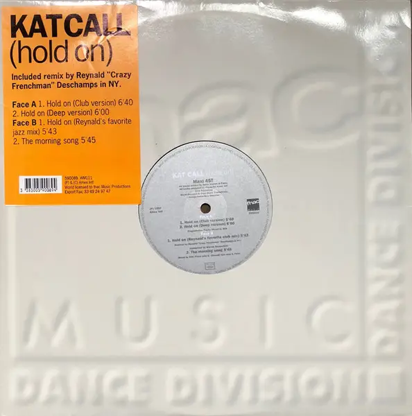 KAT CALL - Hold On - Disque Maxi x 1