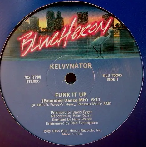 KELVYNATOR - Funk It Up / On The One - 12 inch x 1