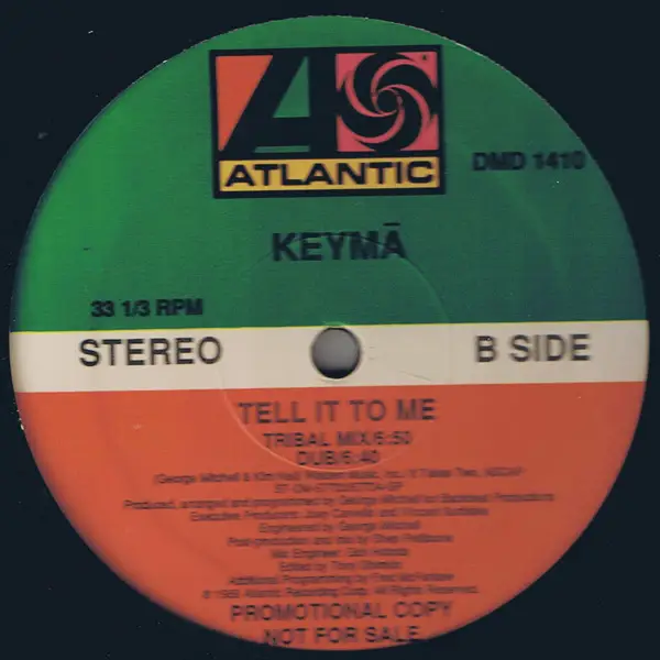 KEYMA - Tell It To Me - 12 inch 45 rpm