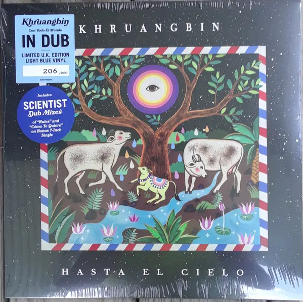 KHRUANGBIN - Hasta El Cielo (LTD ED + BONUS 7 INCH . COLOURED VINYLS) - Disque 33T x 2