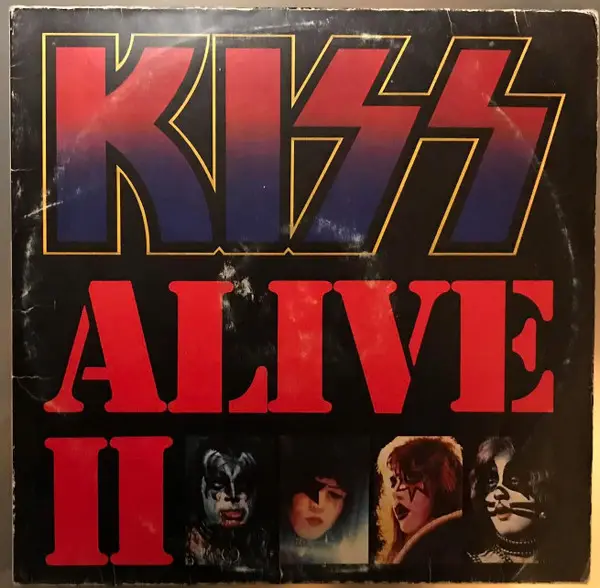 kiss ALIVE! レコード2枚組 KISS ALIVE! LPレコード2枚組 - メルカリ