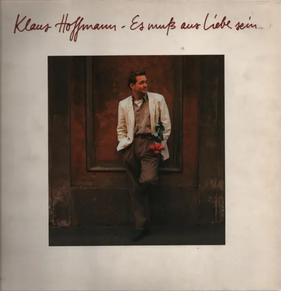 KLAUS HOFFMANN - Es Muß aus Liebe sein (+ INSERT) - LP
