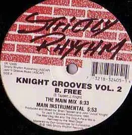 KNIGHT GROOVES - Vol. 2 - B. Free (STILL SEALED) - Disque Maxi x 1