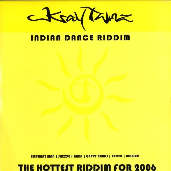 KRAY TWINZ - Indian Dance Riddim - Disque Maxi x 1