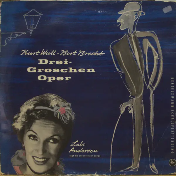 KURT WEILL / BERTOLT BRECHT - LALE ANDERSEN - FRIEDRICH SCHRÖDER - Dreigroschenoper - 10 inch