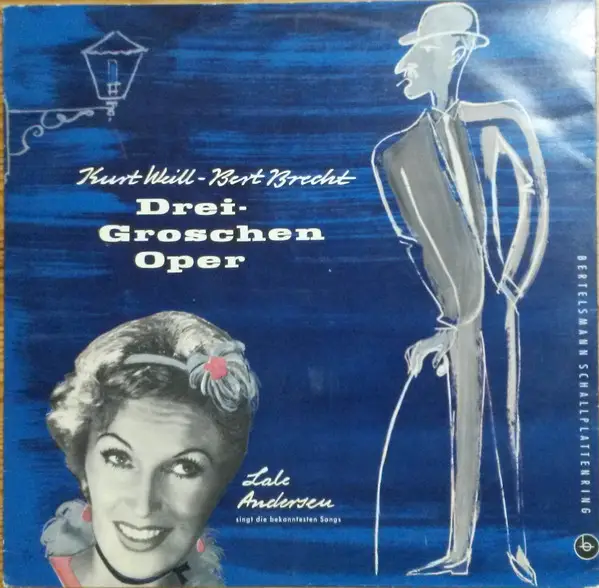 KURT WEILL / BERTOLT BRECHT - LALE ANDERSEN - Dreigroschenoper - 10 inch