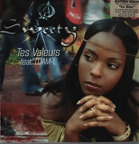LADY SWEETY FEAT. DJAM-L - Tes Valeurs - Disque Maxi x 1