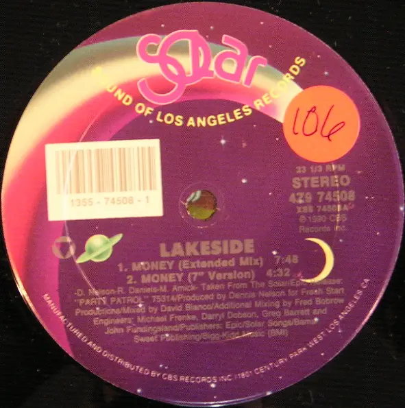 LAKESIDE - Money - Disque Maxi x 1