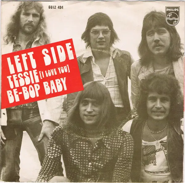 LEFT SIDE - Tessie (I Love You) / Be-Bop Baby - Disque 45T x 1