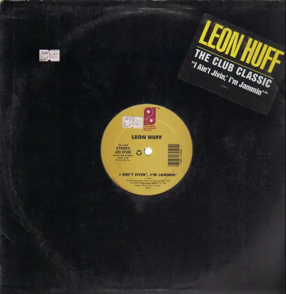 LEON HUFF - I Ain't Jivin', I'm Jammin' - Disque Maxi x 1